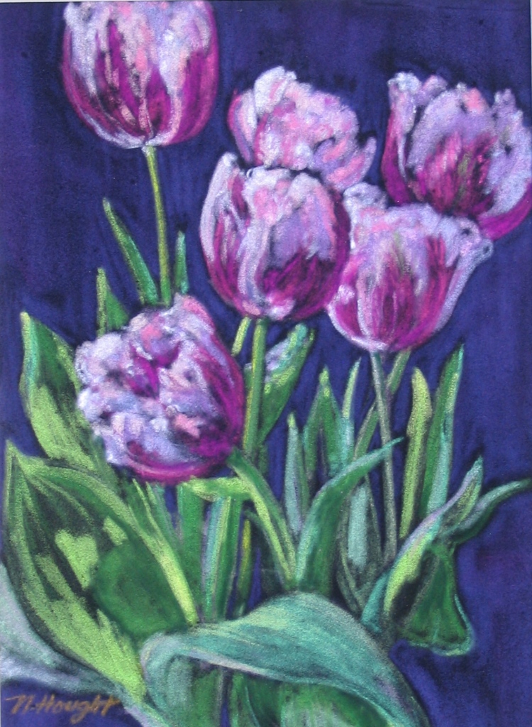Spring Tulips - click here to see a full page image and more details